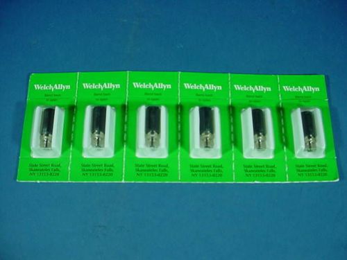 6 NEW GENUINE WELCH ALLYN   REPLACEMENT BULBS 08800  4.6V HALOGEN