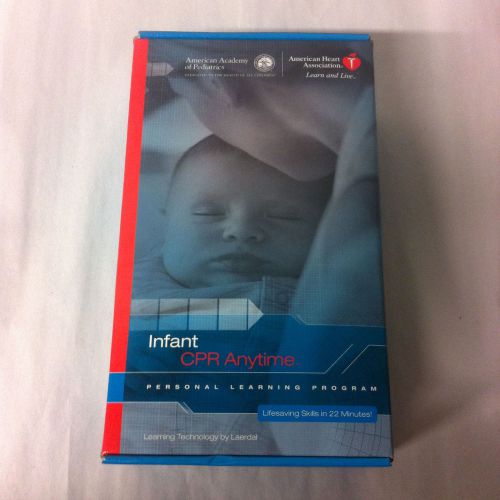 NEW American Heart Association Infant CPR Anytime Training Kit w/ Manikin