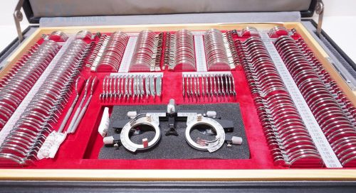 287pc Ophthalmic Trial Frames &amp; Trial Lens Sets (Multiple Lenses with Frame)
