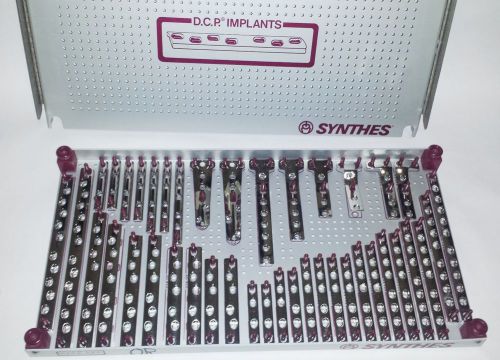 Synthes 105.23 DCP Basic Plate Complete Set  lot of (42 items)