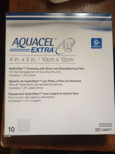 Aquacel Ag Extra 4 In X 5 In Box Of 10 Exp 4/17