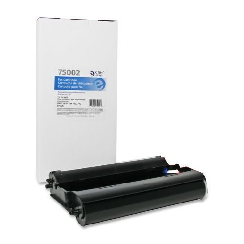Elite Image Remanufactured Brother PC-301 Thermal Fax Cartridge -Black