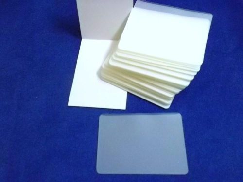 100 id card laminating/laminator pouches sleeves key card   2-1/2&#034;x3-7/8&#034;  5 mil for sale
