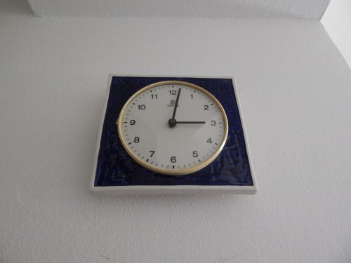 KIENZLE Clock Wall Porcelain German 19 x 20 cm