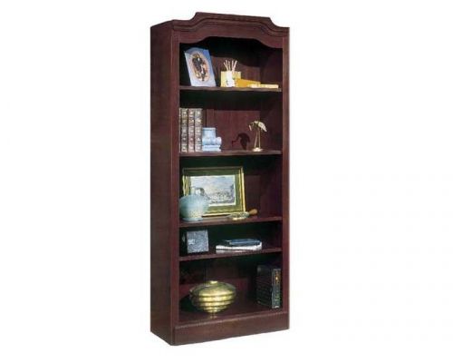 New Governors Traditional 4-Shelf 74&#034; Office Storage Bookcase