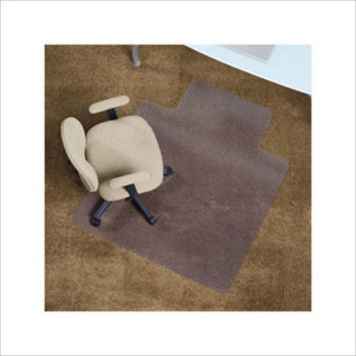 Office Impressions Chair Mat for Carpet, 53&#034; x 45&#034; w/Lip, Clear OFF 86807