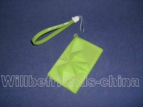 Soft Silica Gel Credit IC ID Bus Pass Room Smart Card Holder Case Skin Cover G.