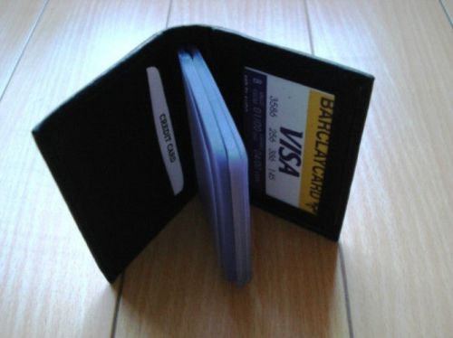 Leather Credit Card/ Business Card Holder Wallet #237
