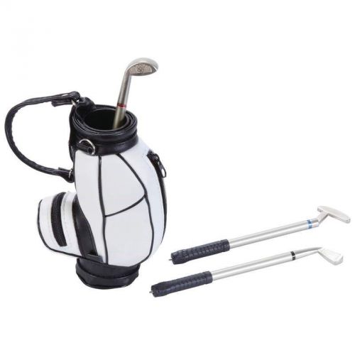 Mini Golf Bag with 3 Club-Shaped Pens