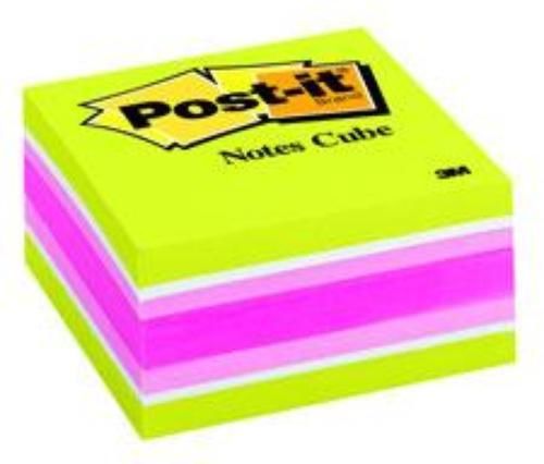 Post-it Notes Cube 3&#039;&#039; x 3&#039;&#039; 400 Sheets/Cube