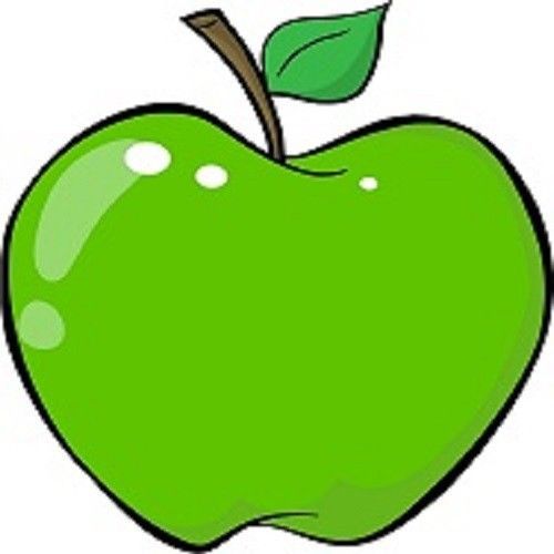 30 Custom Green Apple Personalized Address Labels