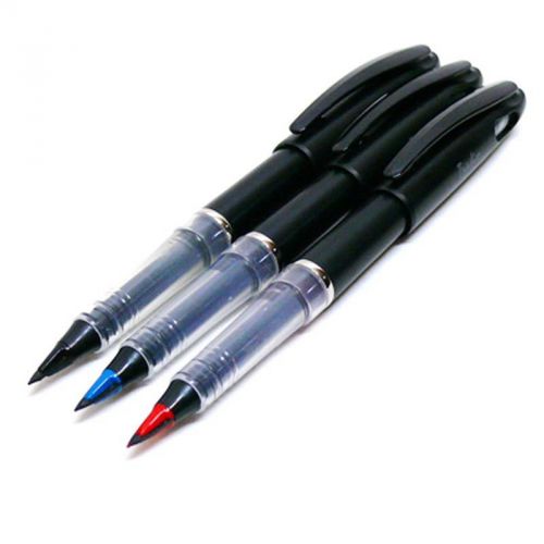3x PENTEL Tradio Fountain Pen TRJ50 Black, Red,Blue Color 3 colors set