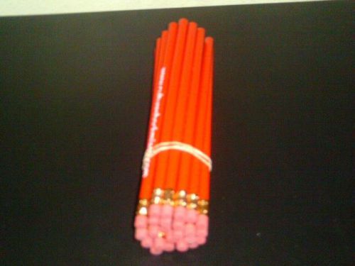 Brand New Culture Shock Miami.Com Pencils Red/white (Lot of 10)  Brand New !!!