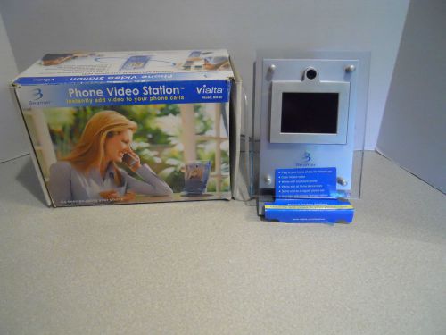 Vialta BM-80 Phone Video Station 3 Beamer 3.5&#034; LCD Screen Built-in Camera