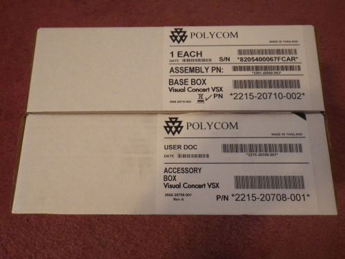 Polycom Visual Concert VSX w/ Accessory Box