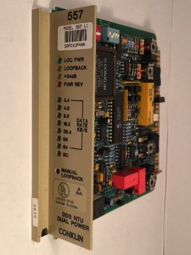 Conklin DDS NTU Dual Power Remote Module Card 557L1 DDPCKUP4AA