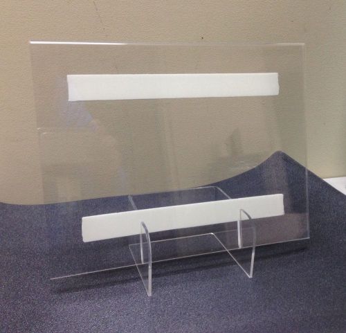 Clear Acrylic Literature Tabletop Holder Display 10372+12065 13166