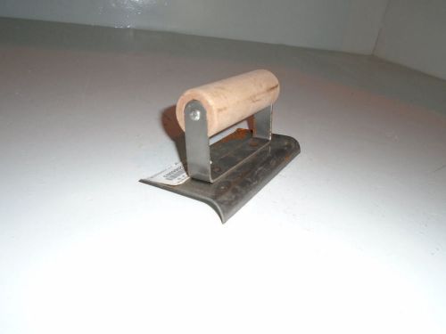 Marshalltown ce384 138241 6&#034; x 3&#034; trowel concrete edger new some rusting for sale