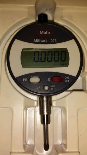MAHR  MILLITAST 1075 INDICATOR. Free shipping. New without tags