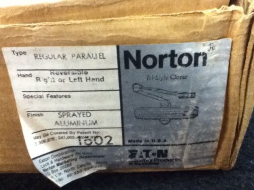 Norton Tri-Style Closer Regular Parallel Reversible Right Or Left New Old Stock