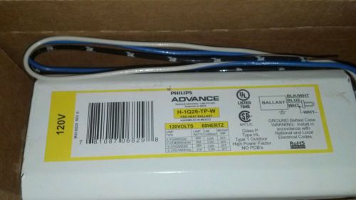 Philips advance h1q26tp-w cfl ballast,magnetic,26w,120v for sale