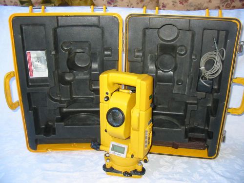 Topcon gts-3b 2&#034; total station for surveying and construction 1 month warranty for sale