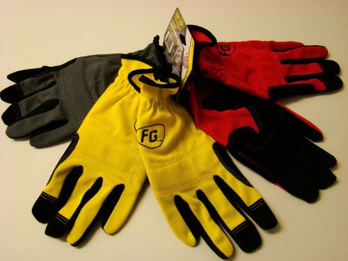 Firm Grip - 3 Pair High Performance Gloves