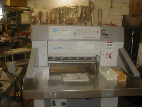 Baum cut 26.4 paper cutter full power and computerized cutter - 2008 model!! for sale