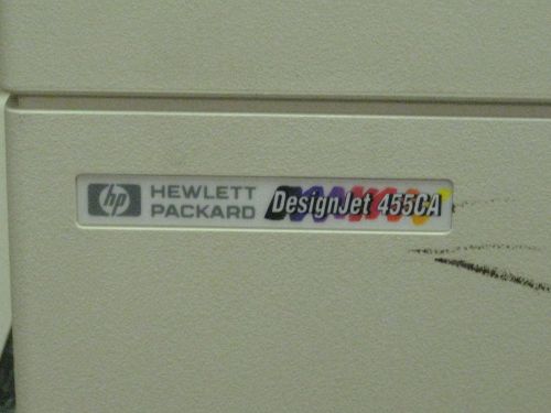 HP Design Jet 455CA Large Format Printer
