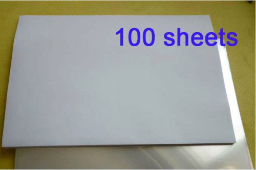 100 sheets Self Inking Flash Stamp maker Parchment Paper Isolating  Film DIY