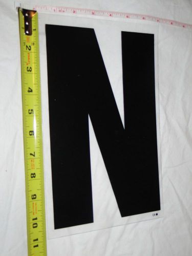 Replacement Plastic Letter for Outdoor Marquee Portable Sign Plastic 11 inch &#034;N&#034;