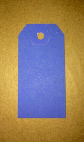 1000 #1 Blue Hanging Tags UNSTRUNG