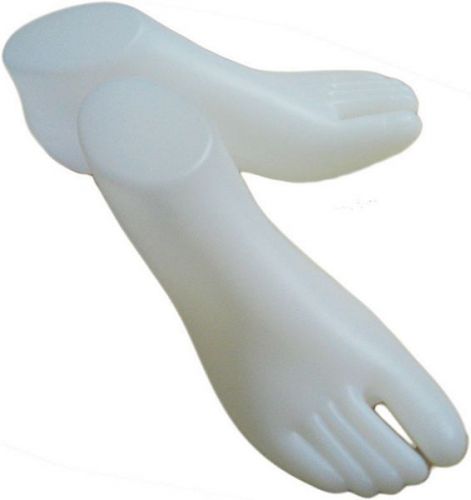 MN-367 1 Pair WHITE Ankle High Feet Form