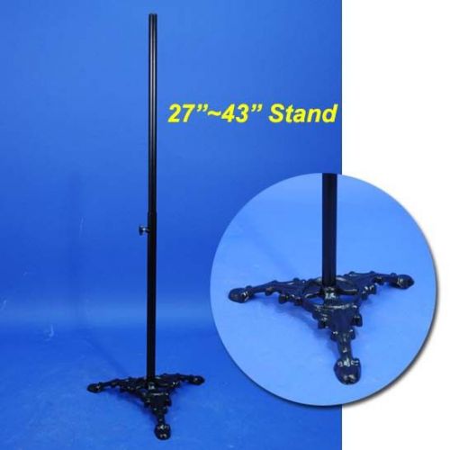 Brand New Black Metal Stand for Mannequin Torsos and Forms