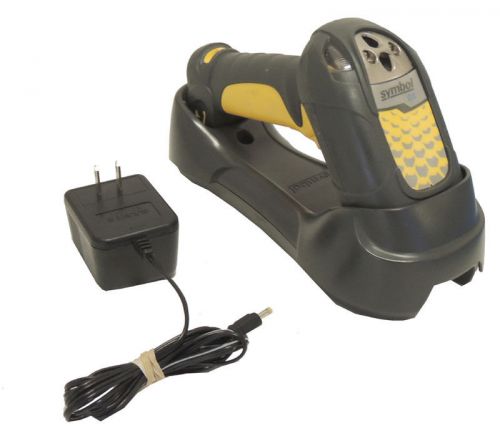 Motorola symbol ds3478-sf20005wr wireless barcode label scanner &amp; charger for sale
