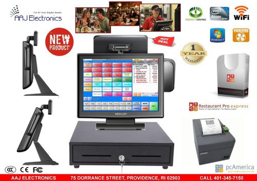 Restaurant all-in-one point of sale complete system with pc america rpe (new) for sale