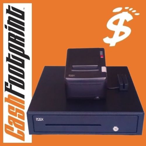 POS Hardware Kit/Bundle,Thermal Receipt Printer,Cash Drawer,Card Reader