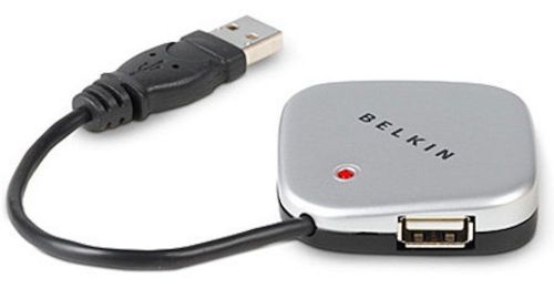 Belkin USB 2.0 4-Port Ultra Mini Hub