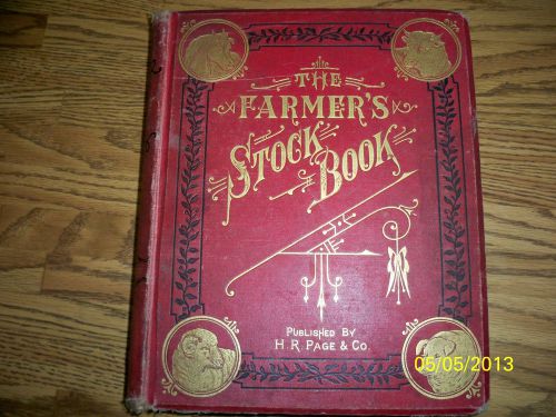 Ultra Rare! 1884 Farmer’s Stock Book-Periam- Wow! GREAT Find!