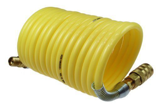 Coilhose pneumatics 15x-n14-12a nylon coiled air hose  1/4-inch id  12-foot leng for sale