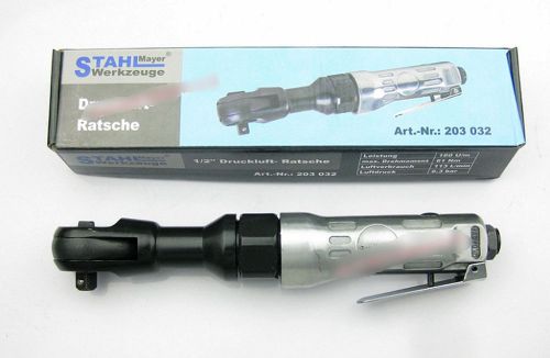 1pcs motor air ratchet wrench pneumatic drive 1/4&#034; 160rpm 250mm for sale