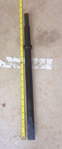 Jack hammer point breaker bit 3/4&#034; square shaft 20&#034; long chipping gun air for sale