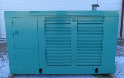 150kw cummins / onan diesel generator / genset - 253 hours - load bank tested for sale