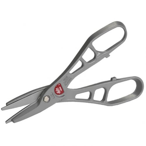 Malco M12N 12-inch Straight Cut Aluminum Frame Hand Snip with Carbon Steel Blade