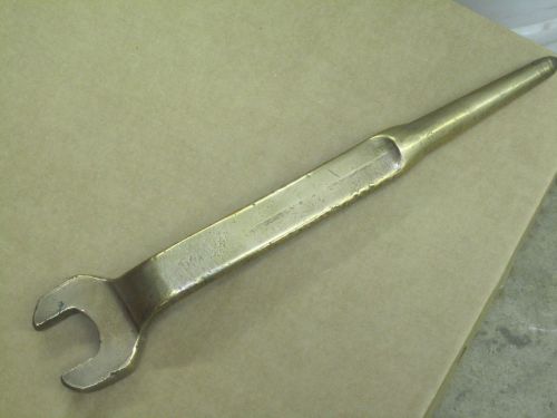 Bronze / aluminum structural / construction open end wrench 1 1/2&#034;  non-sparking