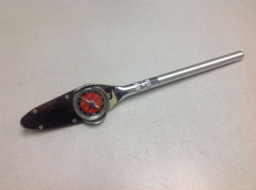 Snap-On TE25FUA Torqometer 3/8 in Drive 0-300 in/lbs Torque Wrench. Inch Pound
