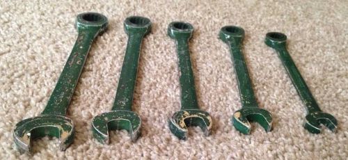 Green Metric Ratcheting Gear Wrench Set of Five (5)* -- FREE SHIPPING!!!