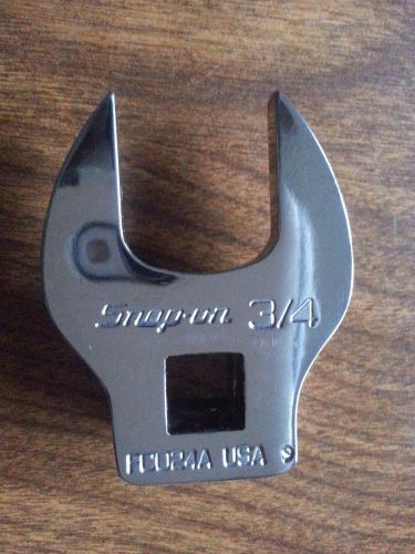 SNAP-ON FC024A, Wrench, Crowfoot, Open End, 3/4&#034;, 3/8&#034; drive
