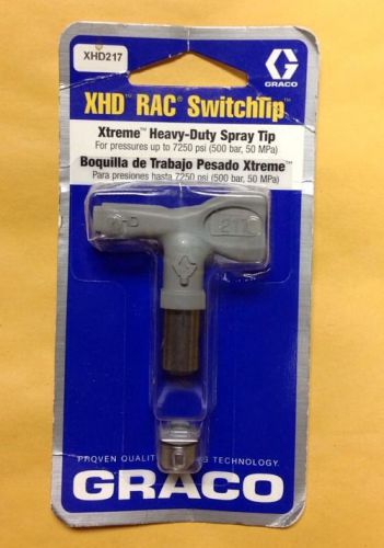 Graco XHD217 RAC SwitchTip Xtreme Heavy Duty Spray Tip