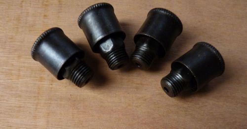 4 x screw down grease cups 1/4&#034;bsp 10cc cup stationary steam engine stauffer for sale